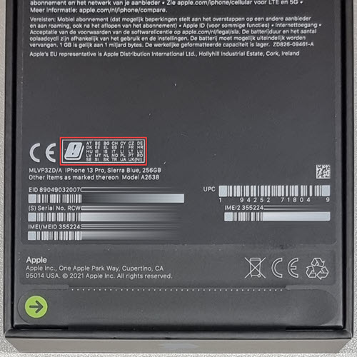 Apple iPhone 13 Pro 256 Gigabyte Sierra Blue Europa-Version