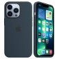 Preview: iPhone 13 Pro Silikon Case Abyss Blue blau Apple MM2J3ZM/A