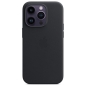 Preview: iPhone 14 Pro Leder Case Midnight Black schwarz Apple MPPG3ZM/A