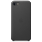 Preview: iPhone 7 8  SE 2020 2022 Leder Case Midnight Black schwarz Apple  MXYM2ZE/A