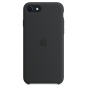 Preview: iPhone 7 8  SE 2020 2022 Silikon Case Black schwarz Apple MXYH2ZM/A