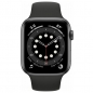 Preview: Apple Watch Series 6 44mm Cellular Aluminium Space Gray MG2E3FD/A NEU vorne Handyshop Linz kaufen