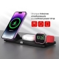 Preview: Apple Watch iPhone AirPods 3fach Ladestation für MagSafe Qi2 kabellos wireless am Tisch Zubehör online kaufen Preview: Apple Watch iPhone AirPods 3fach Ladestation für MagSafe Qi2 kabellos wireless am Tisch Zubehör online kaufen