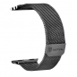 Mobile Preview: Apple Watch Edelstahl-Armband magnetisch Tactical Milanese