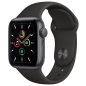 Preview: Apple Watch SE 40mm GPS Aluminium Space Gray MYDP2FD/A NEU seitlich Handybörse Linz kaufen online bestellen