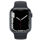 Preview: Apple Watch Series 7 45mm Cellular Alu Midnight mitternacht MKJP3FD/A NEU vorne Handyshop Linz kaufen