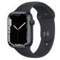 Preview: Apple Watch Series 7 45mm Cellular Alu Midnight mitternacht MKJP3FD/A NEU seitlich Handyzubehoer Linz kaufen Preview: Apple Watch Series 7 45mm Cellular Alu Midnight mitternacht MKJP3FD/A NEU seitlich Handyzubehoer Linz kaufen