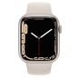 Preview: Apple Watch Series 7 45mm Cellular Alu Starlight Polarstern MKJQ3FD/A NEU vorne Handyshop Linz kaufen Preview: Apple Watch Series 7 45mm Cellular Alu Starlight Polarstern MKJQ3FD/A NEU vorne Handyshop Linz kaufen