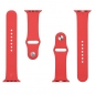 Preview: Apple Watch Standard Silicone Band rot TACTICAL Handyzubehör online bestellen