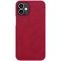 Preview: Nillkin Qin Book Case für iPhone 12 mini in rot hinten Handyshop online bestellen
