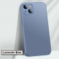 Preview: Glas Cover Lavender Blue blau matt für iPhone 13 mini im Handyshop Linz kaufen oder bestellen