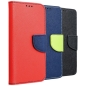 Mobile Preview: iPhone Fancy Book Case Book schwarz blau rot vorne mit Magnetlasche Handyshop Linz kaufen bestellen