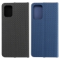 Mobile Preview: Samsung Galaxy A70 A71 A72 Klapphüllen LUNA Book Carbon schwarz blau inten Handyzubehör Linz kaufen bestellen