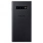 Preview: LED View Cover für Samsung Galaxy S10 in schwarz EF-NG973 hinten Handyshop online bestellen