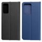Mobile Preview: Samsung Galaxy S20 FE Plus Ultra Klapphüllen LUNA Book Carbon schwarz blau inten Handyzubehör Linz kaufen bestellen