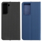 Preview: Samsung Galaxy S21 FE Plus Ultra Klapphüllen LUNA Book Carbon schwarz blau inten Handyzubehör Linz kaufen bestellen