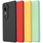 Preview: vivo V40 Silicone Case Cover in schwarz rot gelb oder grün online kaufen bestellen