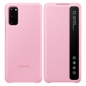 Preview: Smart Clear View Cover für Samsung Galaxy S20 in pink EF-ZG980CPE Handyshop Linz kaufen