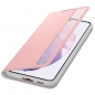 Preview: Smart Clear View Cover für Samsung Galaxy S21 Plus in pink EF-ZG996CPE offen Handyzubehör Linz kaufen