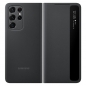 Preview: Smart Clear View Cover für Samsung Galaxy S21 Ultra in schwarz EF-ZG998CBE Handyshop Linz kaufen