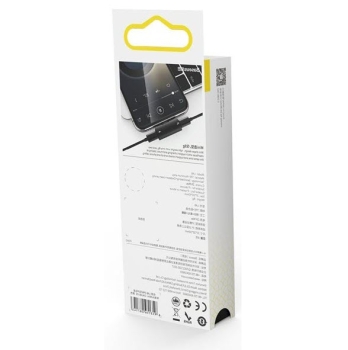 Adapter Apple Lightning Splitter auf 2 x Lightning Baseus CAL46-01 schwarz