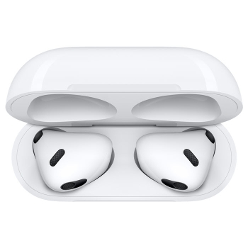 Apple Airpods 3. Generation MagSafe Bluetooth Headset MME73ZM/A von oben Handyzubehör Linz kaufen