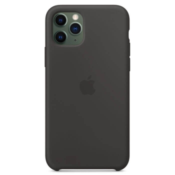 iPhone 11 Pro Silikon Case Black schwarz Apple MWYN2ZE/A