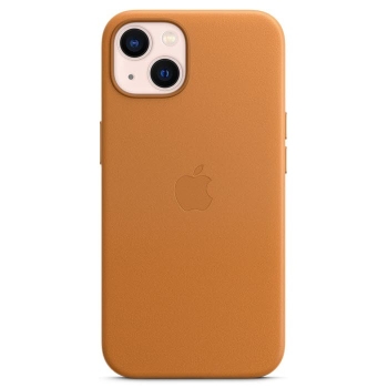 iPhone 13 Leder Case Golden brown goldbraun Apple MM103ZM/A