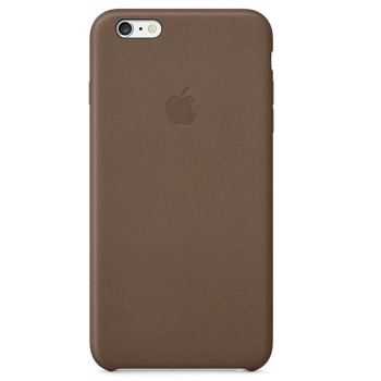 iPhone 6 6S Plus Leder Case braun Apple MGQR2ZM/A