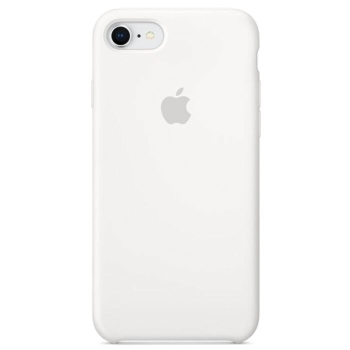 iPhone 7 8  SE 2020 2022 Silikon Case white weiß Apple MQGL2ZM/A