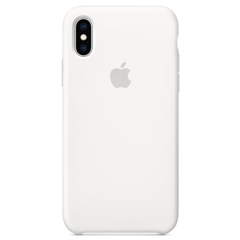 iPhone X XS Silikon Case White weiß Apple MQGL2ZM/A