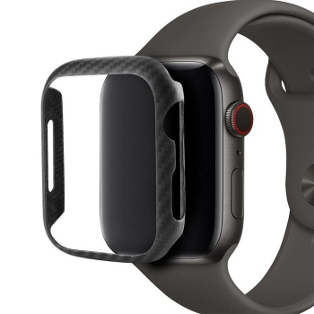 Apple Watch 4 5 6 7 SE Aramid Cover in Carbon-schwarz Tactical Zulu im Handyshop Linz bestellen
