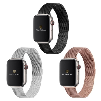 Apple Watch Edelstahl-Armband magnetisch Tactical Milanese