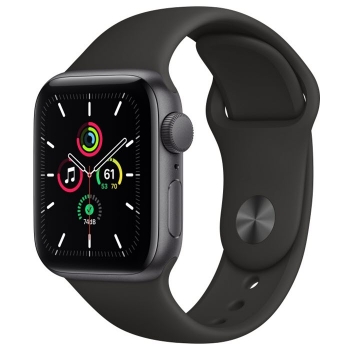 Apple Watch SE 40mm GPS Aluminium Space Gray MYDP2FD/A NEU seitlich Handybörse Linz kaufen online bestellen