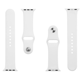 Apple Watch Standard Silicone Band weiß TACTICAL Handyzubehör online bestellen