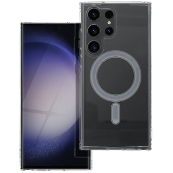 Samsung Galaxy S23 Ultra Silicone Clear Case für MagSafe transparent Handzubehör online kaufen bestellen