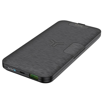 Preview: hoco S16 kabellose Powerbank Handyständer 10000 mAh schwarz Handyzubehör online bestellen
