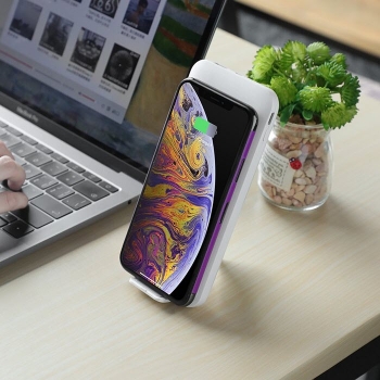 hoco S16 kabellose Powerbank 10000 mAh weiß aufgestellt Handyshop Linz kaufen