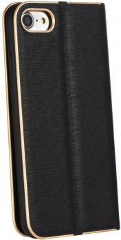 HUAWEI Handy Smartphone Klapptasche LUNA Book schwarz/gold Handybörse Linz Mobileworld