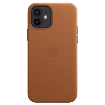 iPhone 12 mini Leder Case mit MagSafe braun Apple original MHKF3ZM Handyzubehör Linz bestellen
