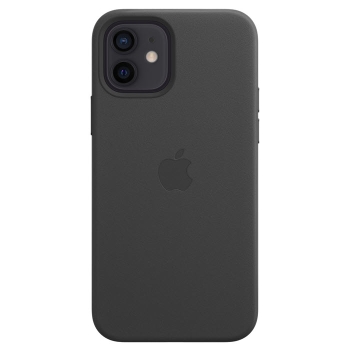 iPhone 12 mini Leder Case mit MagSafe schwarz Apple original MHKG3ZM Handyzubehör online bestellen