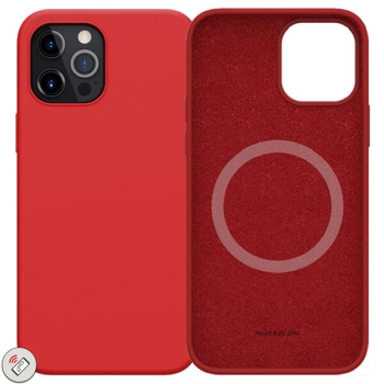 iPhone Magnetic Cover für MagSafe Nillkin Flex Pure Pro rot Handyzubehör online bestellen