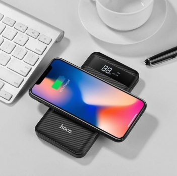 Induktive Power Bank zum kabellos Laden nach Qi Standard hoco J11 iPhone Handyzubehör online bestellen