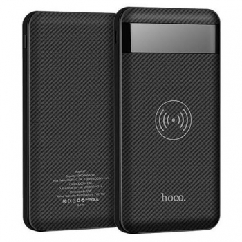 Preview: Induktive Power Bank zum kabellos Laden nach Qi Standard hoco J11 schwarz Handybörse Linz kaufen