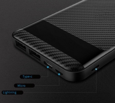 Induktive Power Bank zum kabellos Laden nach Qi Standard hoco J11 Input Handyzubehör Linz kaufen