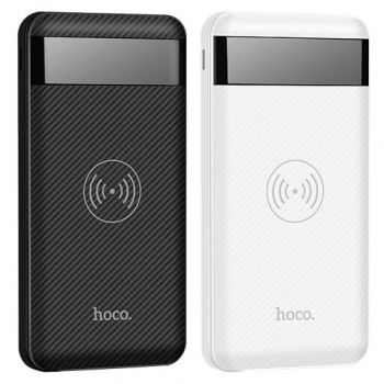 Preview: Induktive Power Bank zum kabellos Laden nach Qi Standard hoco J11 vorne Handyshop online bestellen