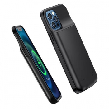 iPhone 12 Pro Max PowerCase Ladehülle 4500 mAh schwarz Handybörse Linz kaufen