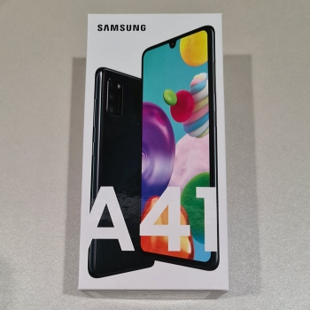 Samsung Galaxy A41 Duos 64 Gigabyte Black Box Handyshop Linz kaufen online bestellen