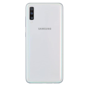 Samsung Galaxy A70 128 Gigabyte Dual White NEU hinten Handyshop online bestellen