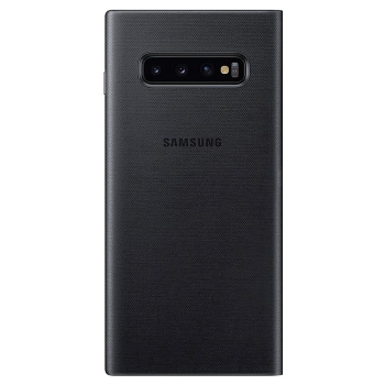 LED View Cover für Samsung Galaxy S10 Plus in schwarz EF-NG975 hinten Handyshop online bestellen